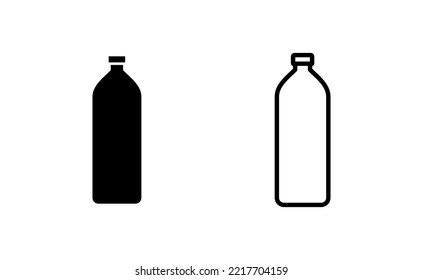 Bottle icon vector for web and mobile app. bottle sign and symbol