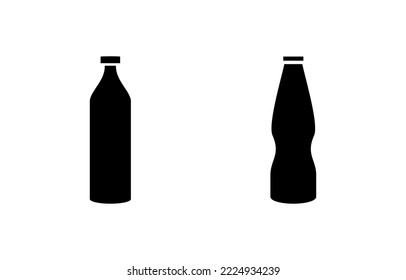 Bottle icon vector for web and mobile app. bottle sign and symbol
