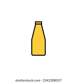 Bottle icon vector for web and mobile app. bottle sign and symbol