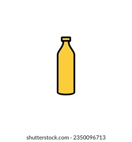 Bottle icon vector for web and mobile app. bottle sign and symbol