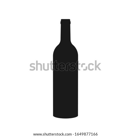 Bottle icon. Wine Bottle Icon. Vector