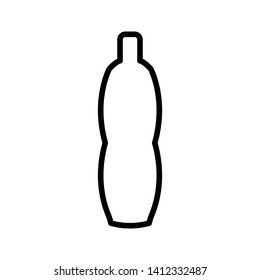Bottle icons veector design template