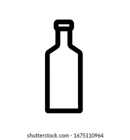 Bottle icon,vector illustration. Flat design style. vector bottle icon illustration isolated on White background, bottle icon Eps10. bottle icons graphic design vector symbols.