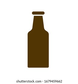 Bottle icon,vector illustration. Flat design style. vector bottle icon illustration isolated on White background, bottle icon Eps10. bottle icons graphic design vector symbols.