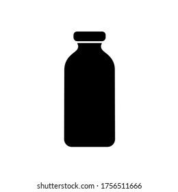 Bottle icon,vector illustration. Flat design style. vector bottle icon illustration isolated on White background, bottle icon Eps10. bottle icons graphic design vector symbols.