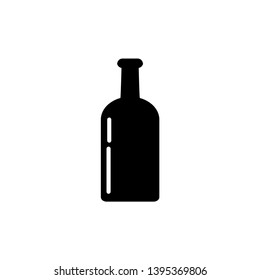 bottle illustration icon logo design template