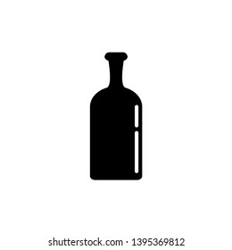 bottle illustration icon logo design template