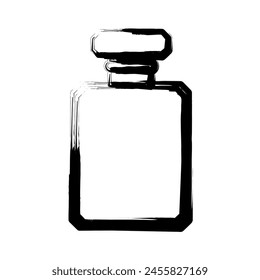Vector de pincel de tinta de botella
