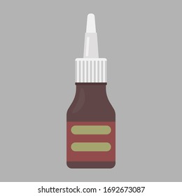 Bottle for instillation into the ear