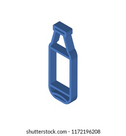 Bottle isometric left top view 3D icon