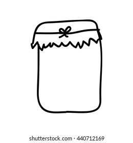 bottle jam  isolated icon design