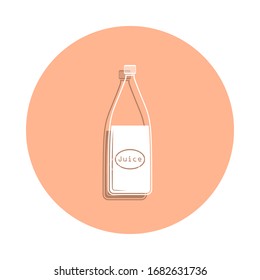Icono de la placa de jugo. Glifo simple, vectores planos de bebidas iconos para ui y ux, sitio web o aplicación móvil