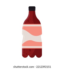 bottle juice fresh beverage icon isolated