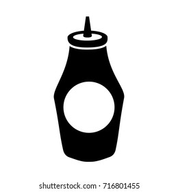 bottle of ketchup sauce ingredient fast food