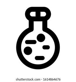 Bottle Lab icon isolated sign symbol vector illustration - high quality black style vector icons
