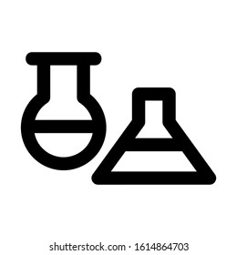 Bottle Lab icon isolated sign symbol vector illustration - high quality black style vector icons
