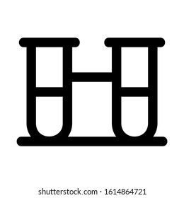 Bottle Lab icon isolated sign symbol vector illustration - high quality black style vector icons
