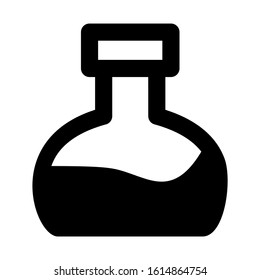 Bottle Lab icon isolated sign symbol vector illustration - high quality black style vector icons
