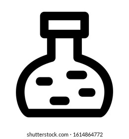 Bottle Lab icon isolated sign symbol vector illustration - high quality black style vector icons
