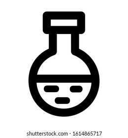 Bottle Lab icon isolated sign symbol vector illustration - high quality black style vector icons
