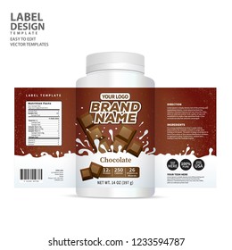 Bottle label, Package template design, Label design, mock up design label template