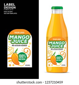 Bottle label, Package template design, Label design, mock up design label template