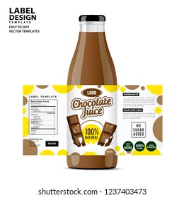 Bottle label, Package template design, Label design, mock up design label template