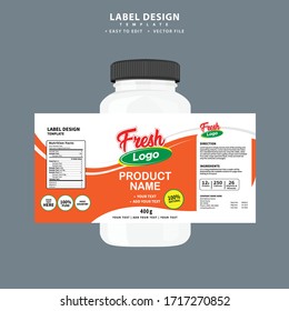 Bottle label, Package template design, Label design, mock up design label template
Label design, Editable file, high quality, clean, creative, easy to edit, Vector template
