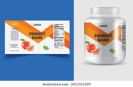 Bottle label, Package template design, Label design, mockup design label template.