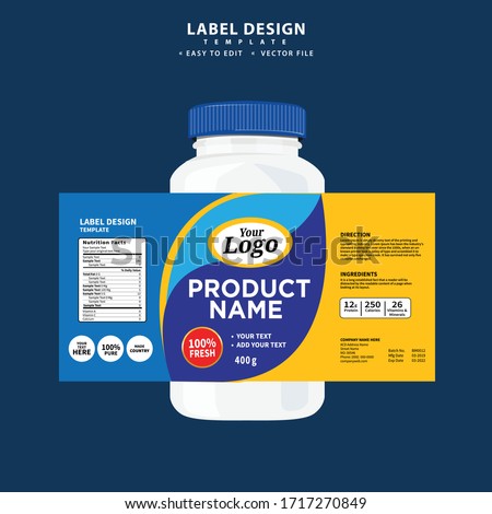 Bottle label, Package template design, Label design, mock up design label template
Label design, Editable file, high quality, clean, creative, easy to edit, Vector template
