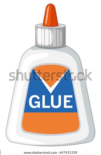 Download Bottle Latex Glue Illustration Stock Vector (Royalty Free ...