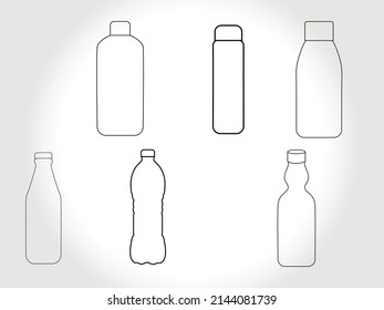 1,348 Bottle ketchup line art Images, Stock Photos & Vectors | Shutterstock