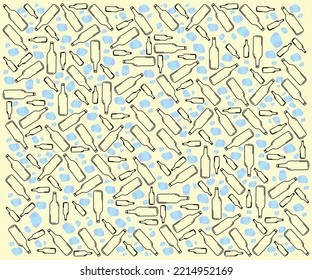 The Bottle Lineart texture, download this artwork and choose the enhanced license for more usabiity