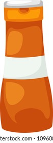 bottle lotion vector
