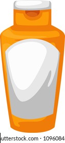 bottle lotion vector