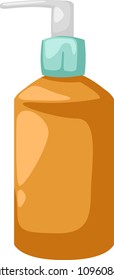 bottle lotion vector