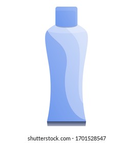 Bottle medical solution icon. Cartoon of bottle medical solution vector icon for web design isolated on white background