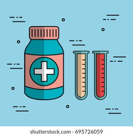 bottle medicine pharmacy test tube laboratory