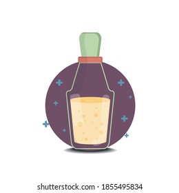 A bottle of medicine. Medicine. Vector illustration