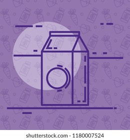 bottle milk box icon