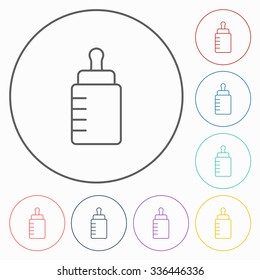 bottle milk icon