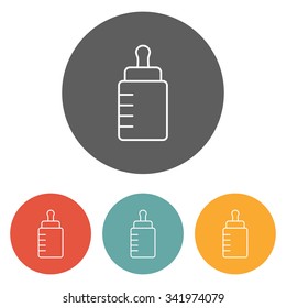 bottle milk icon