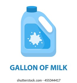 Bottle milk icon cartoon. Single bio, eco, organic product icon from the big milk collection.