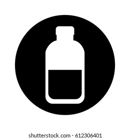 bottle milk isolated icon