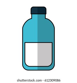 bottle milk isolated icon