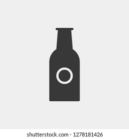 Bottle Modern Simple Vector Icon