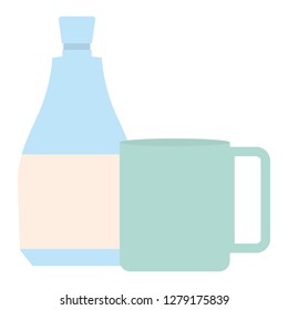 bottle and mug design