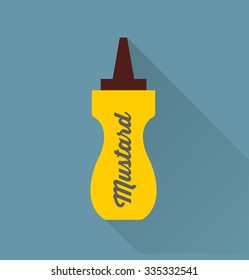 Bottle of  Mustard