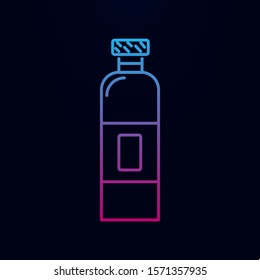 Bottle nolan icon. Simple thin line, outline vector of kitchen icons for ui and ux, website or mobile application