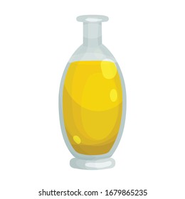 Bottle oil vector icon.Cartoon vector icon isolated on white background bottle oil .